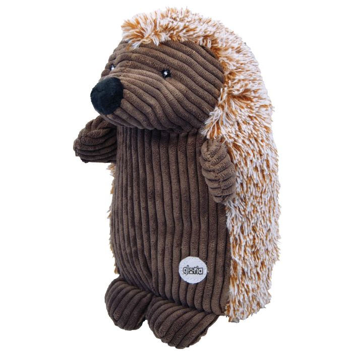 Gloria Peluche para Perros Erizo Gigante de 20 cm con Squeaker, Juguete Blandito y Mullido