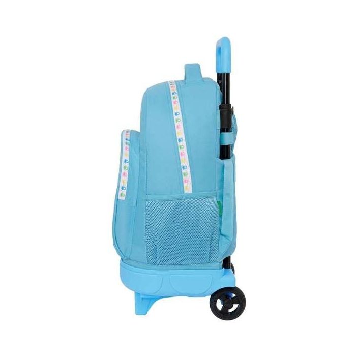 Mochila Escolar Benetton Spring Azul cielo 33 x 45 x 22 cm 1 Mochila Escolar Benetton Spring Azul cielo 33 x 45 x 22 cm 1