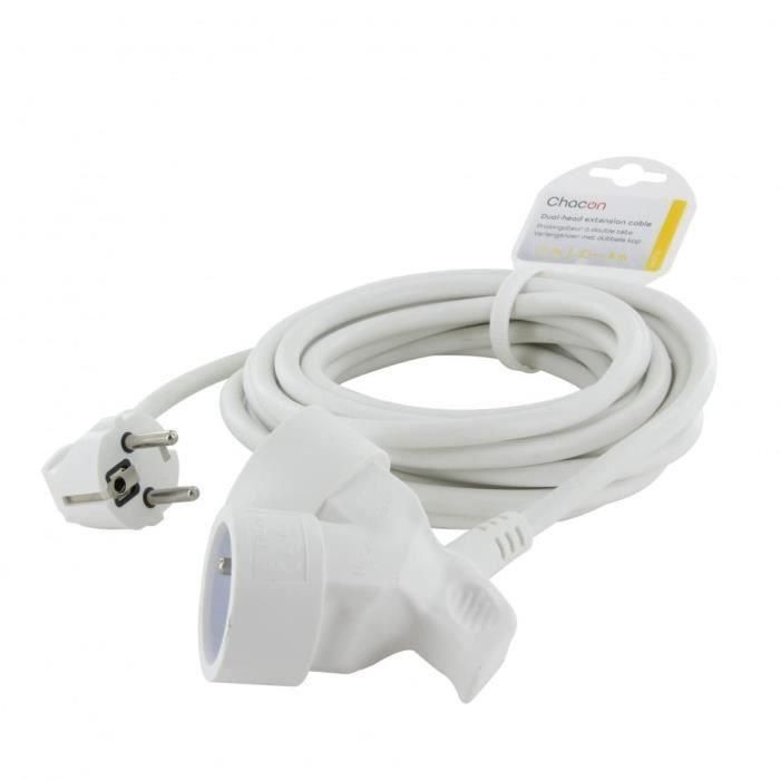 HO5VVF 3G1.5 5M Prolonderer Dual Head White (FR) 1 HO5VVF 3G1.5 5M Prolonderer Dual Head White (FR) 1