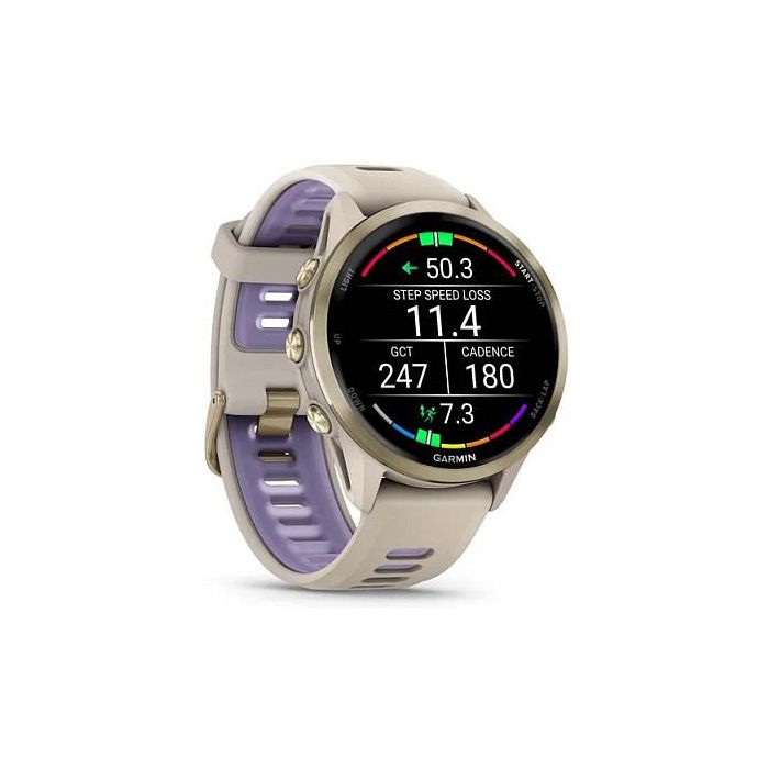 Garmin Forerunner 970 Reloj Inteligente Deportivo GPS, Pantalla AMOLED Táctil 1.4", Titanio Soft Gold 47mm, Compatible con iPhone y Android 2 Garmin Forerunner 970 Reloj Inteligente Deportivo GPS, Pantalla AMOLED Táctil 1.4", Titanio Soft Gold 47mm, Compatible con iPhone y Android 2
