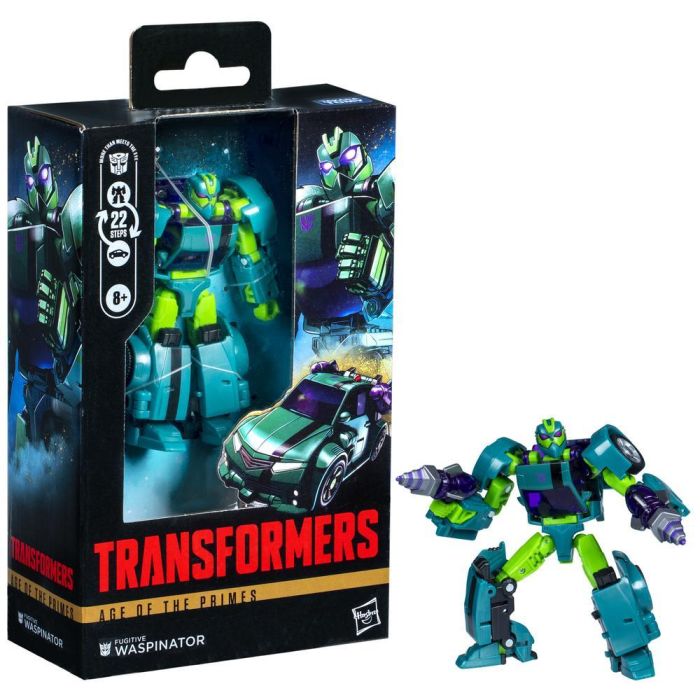 Hasbro Transformers Age of the Primes Figura de Acción Deluxe Class Fugitive Waspinator 14 cm Hasbro Transformers Age of the Primes Figura de Acción Deluxe Class Fugitive Waspinator 14 cm