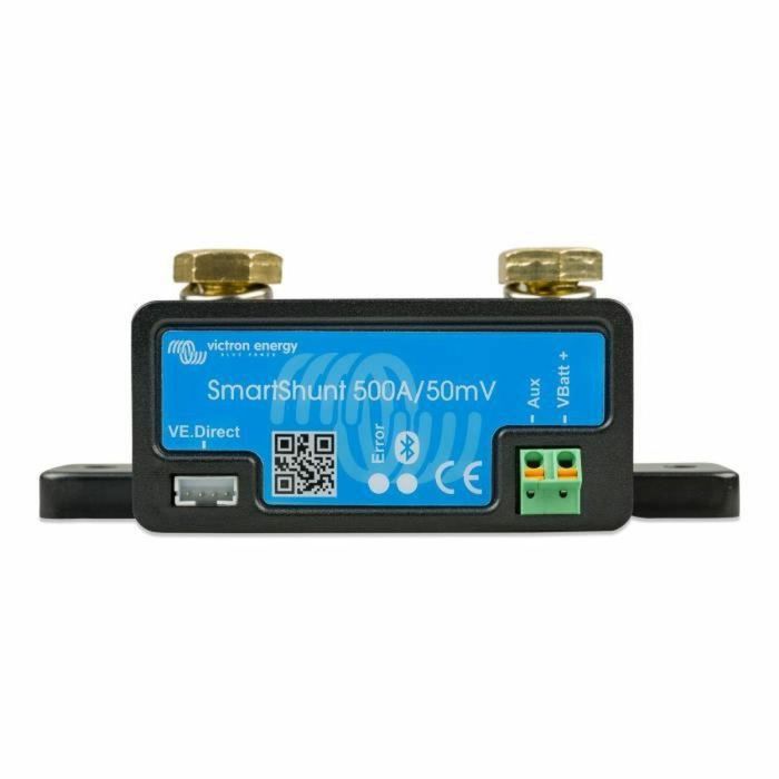 Victron Energy SmartShunt Monitor de Batería Inteligente 500A 50mA Bluetooth sin Pantalla compatible con app VictronConnect 2 Victron Energy SmartShunt Monitor de Batería Inteligente 500A 50mA Bluetooth sin Pantalla compatible con app VictronConnect 2