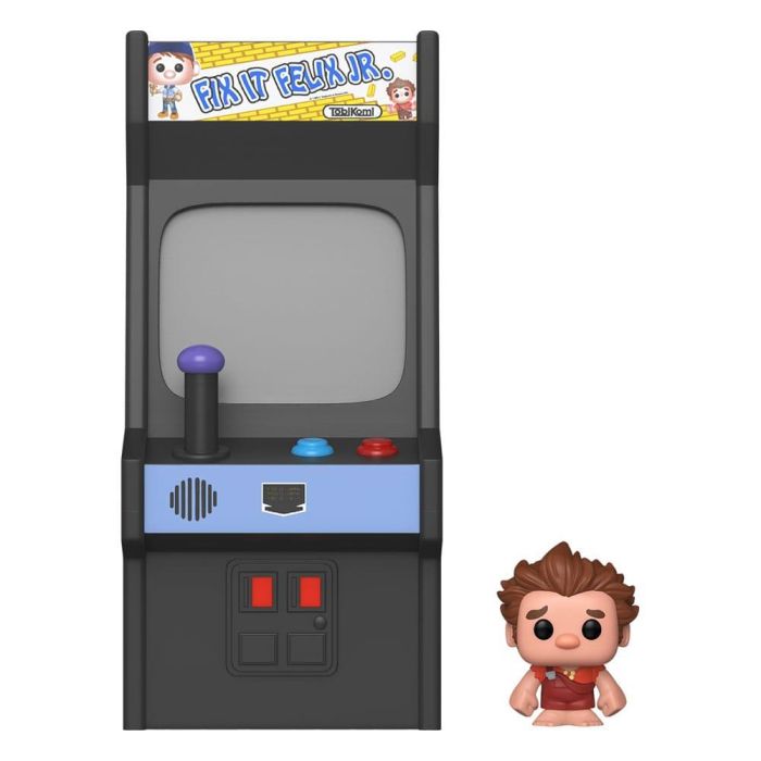 Funko Bitty Pop! Arcade Disney Wreck-It Ralph Figura de Vinilo Coleccionable 2.3cm con Estuche Acrílico y Exhibidor Funko Bitty Pop! Arcade Disney Wreck-It Ralph Figura de Vinilo Coleccionable 2.3cm con Estuche Acrílico y Exhibidor