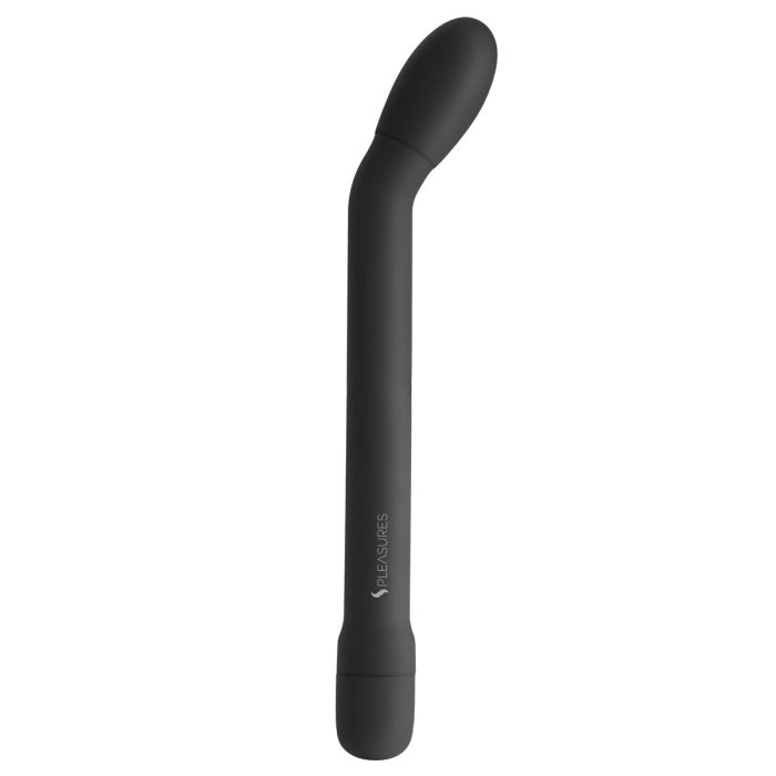 Vibrador Punto G S Pleasures Negro 1 Vibrador Punto G S Pleasures Negro 1