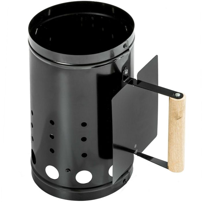Chimenea Barbacoa Negra Algon 16x27 cm (6 Unidades) 2 Chimenea Barbacoa Negra Algon 16x27 cm (6 Unidades) 2