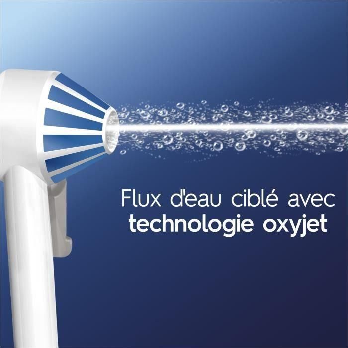 Oral-B BRA4210201436409 Irrigador Bucal AquaCare 4 con Tecnología Oxyjet, 2 tipos de chorros y 2 intensidades ajustables 5 Oral-B BRA4210201436409 Irrigador Bucal AquaCare 4 con Tecnología Oxyjet, 2 tipos de chorros y 2 intensidades ajustables 5