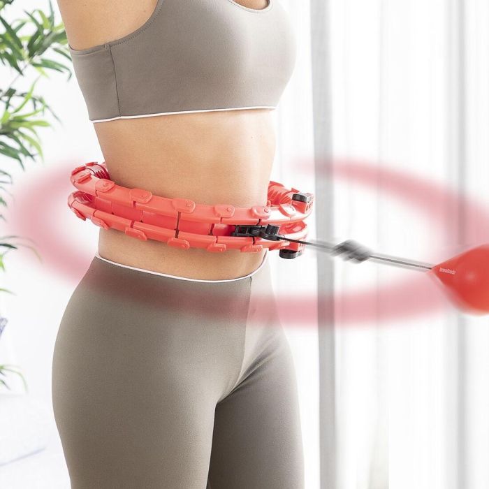 Aro de Fitness Inteligente Ajustable con Peso Fittehoop InnovaGoods 9