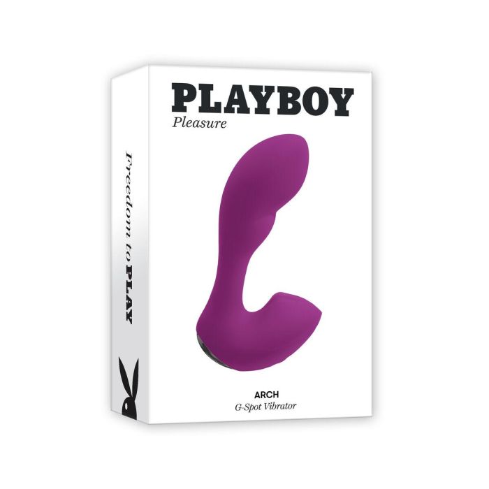 Vibrador Punto G Playboy Arch Morado 1 Vibrador Punto G Playboy Arch Morado 1