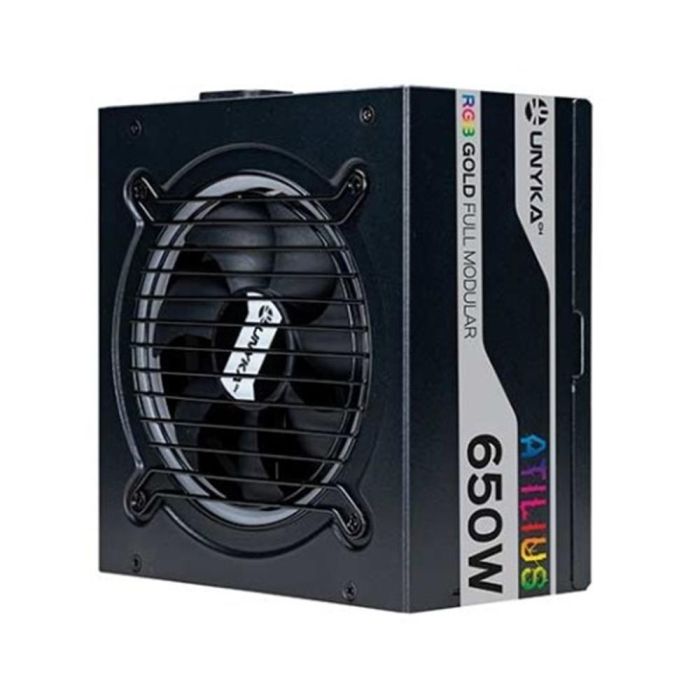 Unykach Atilius Gaming Fuente Alimentación PC 650W ATX Modular 1 Unykach Atilius Gaming Fuente Alimentación PC 650W ATX Modular 1