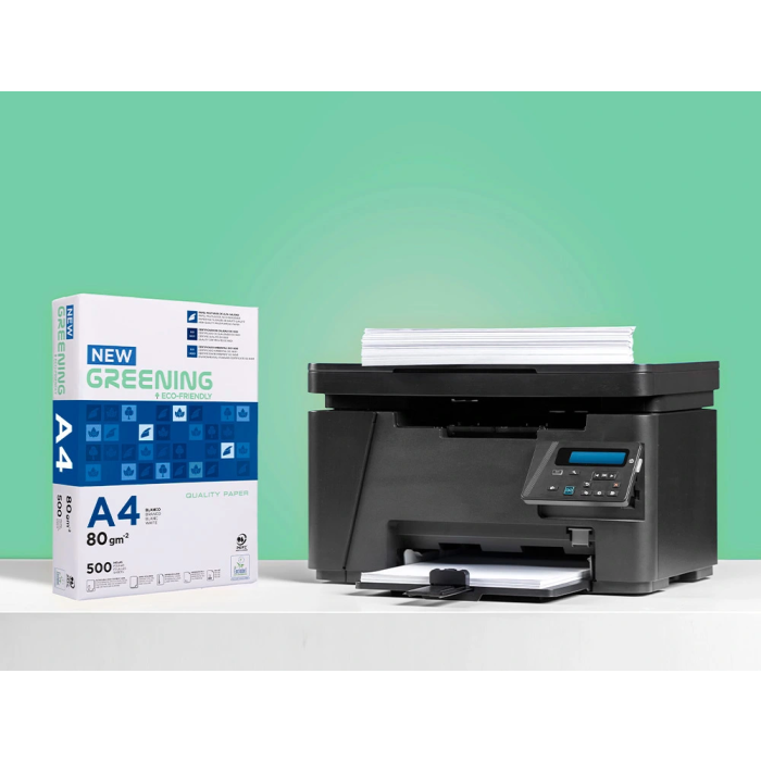 Greening Papel Fotocopiadora Din A4 80 Gramos Paquete 500 Hojas 6 Greening Papel Fotocopiadora Din A4 80 Gramos Paquete 500 Hojas 6