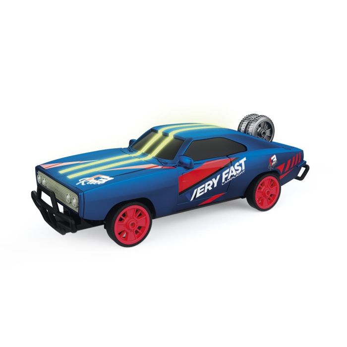 Coche Drift Retro Azul 2.4G Tachan