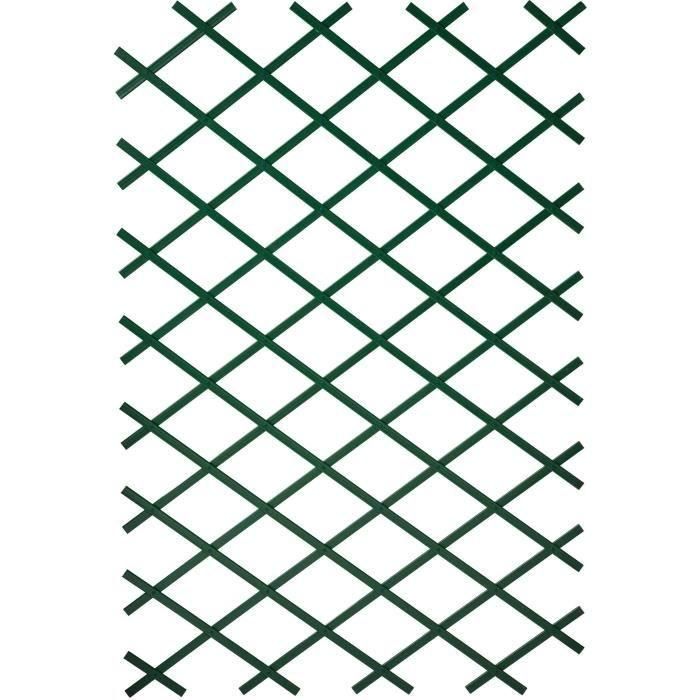 Nature Malla Elástica de Plástico Extensible Verde 50x150cm para Plantas Trepadoras con Kit de Fijación 2 Nature Malla Elástica de Plástico Extensible Verde 50x150cm para Plantas Trepadoras con Kit de Fijación 2