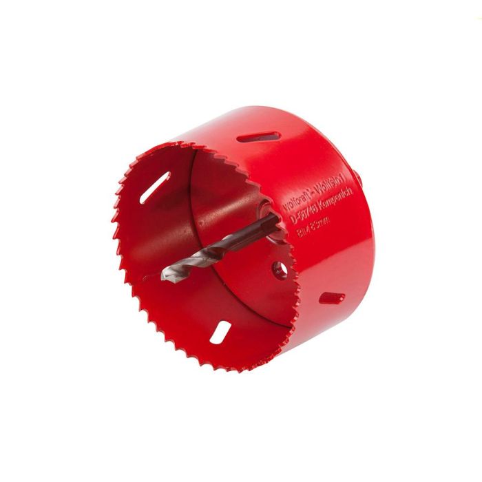 Wolfcraft Sierra de corona bim completo con adaptador y broca piloto Ø83mm 5476000 0 Wolfcraft Sierra de corona bim completo con adaptador y broca piloto Ø83mm 5476000 0