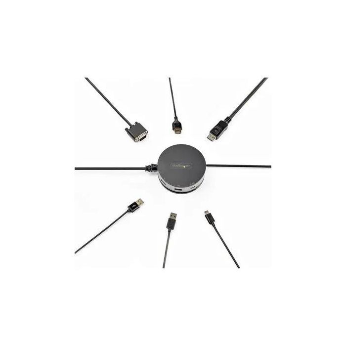 Hub USB Startech DKT31CHDVCM Negro 2