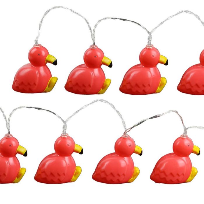 Home Deco Kids Guirnalda Luz 10 Led Flamenco Decoración Infantil 165cm 0 Home Deco Kids Guirnalda Luz 10 Led Flamenco Decoración Infantil 165cm 0