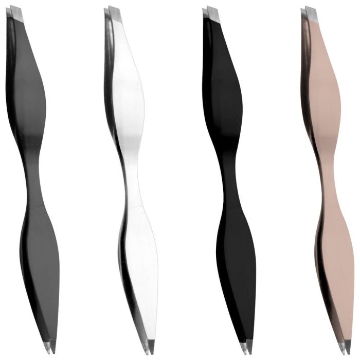 Cosmetic Club Pinzas Depilación Doble Función Punta Plana y Fina Precisión Óptima 2 Cosmetic Club Pinzas Depilación Doble Función Punta Plana y Fina Precisión Óptima 2