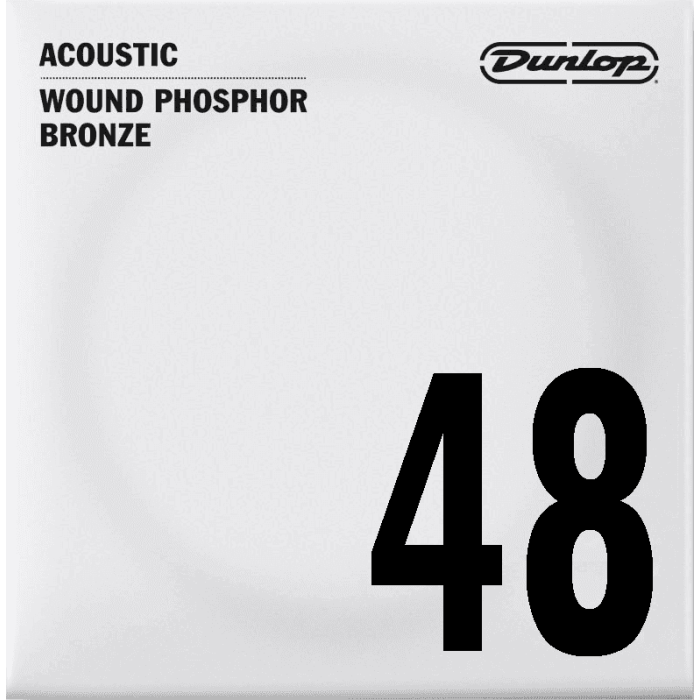 Cuerda Acústica Dunlop 92/8 Phosphor Bronze .048 1 Cuerda Acústica Dunlop 92/8 Phosphor Bronze .048 1