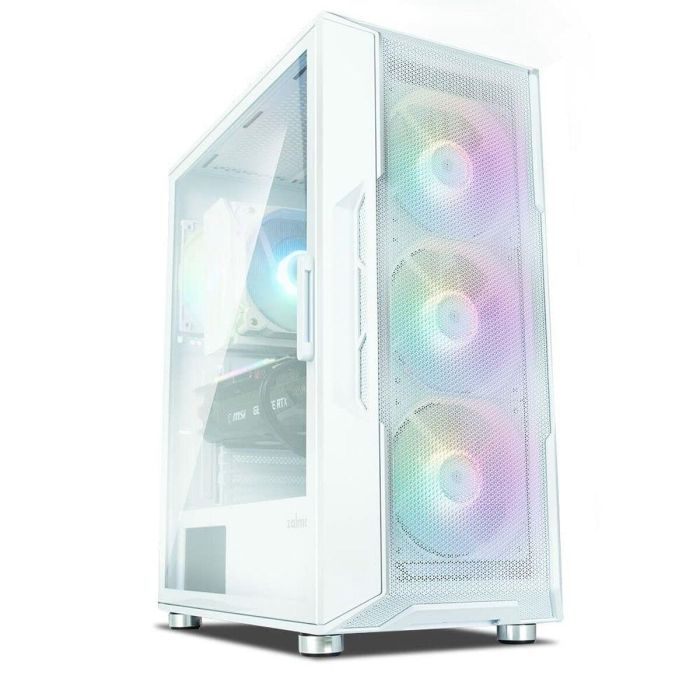Zalman I3 NEO WHITE Carcasa PC Midi Tower Blanco, ATX, mATX, Mini-ITX, Ventiladores Frontales 3x120mm, Trasero 1x120mm, USB 3.0 9