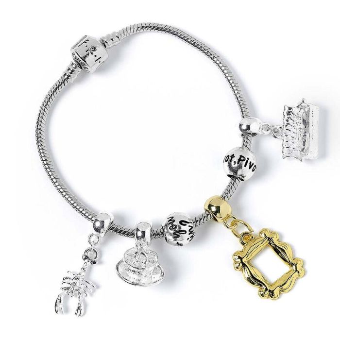 Pulsera Charm plateada Friends 0 Pulsera Charm plateada Friends 0
