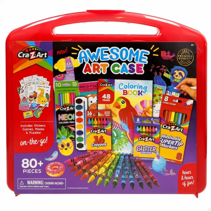 Set de Dibujo Cra-Z-Art (4 Unidades) 6 Set de Dibujo Cra-Z-Art (4 Unidades) 6