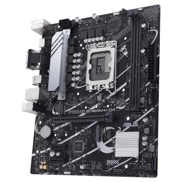 ASUS PRIME B760M-K D4 Placa Base LGA 1700 DDR4 M-ATX para PC 4