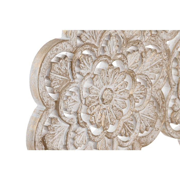 DKD Home Decor Decoración Romántica Blanca de Madera Mango y MDF 45 x 50 x 9 cm 1 DKD Home Decor Decoración Romántica Blanca de Madera Mango y MDF 45 x 50 x 9 cm 1
