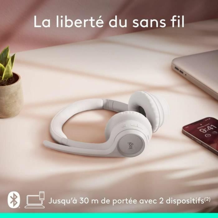 Logitech LOG5099206120037 Auriculares Inalámbricos Zone 300 Blancos 3
