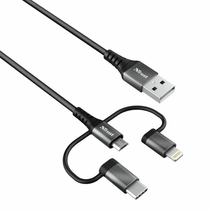 Cable USB Trust 23572 USB A Negro