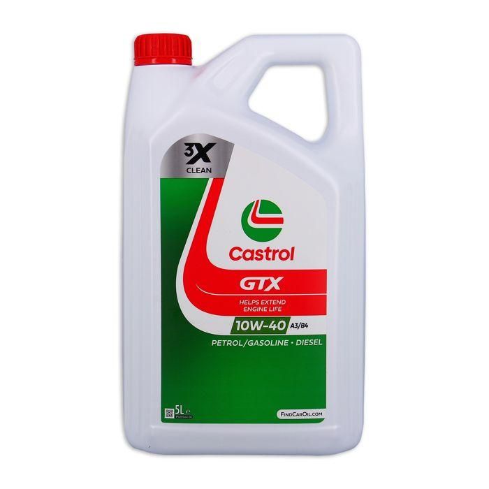 Aceite de motor - CASTROL - GTX 10W-40 A3/B4 - 5L