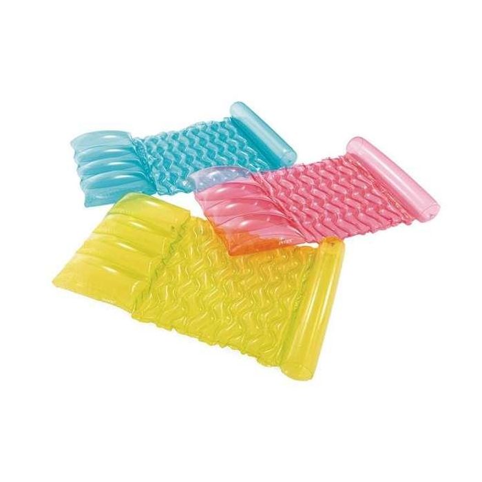 Intex Colchoneta Hamaca Transparente PVC 89x173cm para +14 Años (Modelos Surtidos) 1