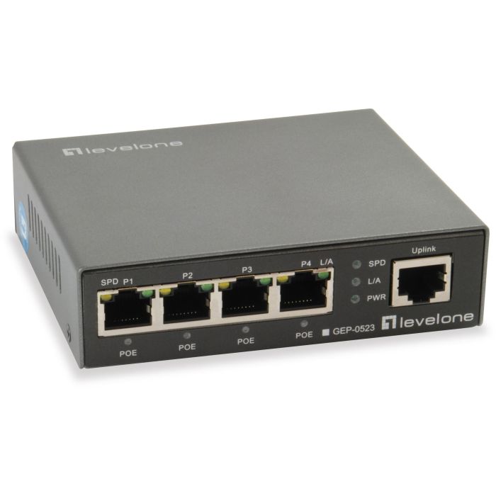 Switch 5x GE GEP-0523 60W 4xPoE+ 0 Switch 5x GE GEP-0523 60W 4xPoE+ 0