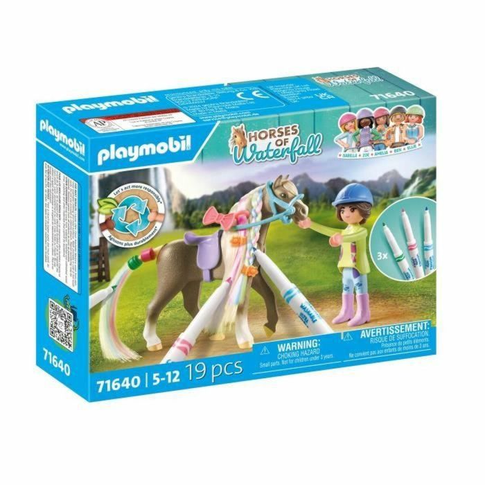 PLAYMOBIL - 71640 - Jinete con melena de colores 5