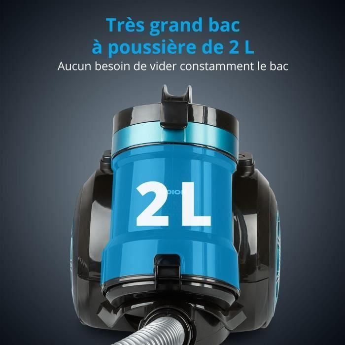 Aspirador Medion Turquesa Negro/Azul 800 W 2