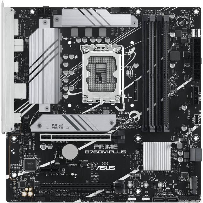 ASUS ASU1705279857602 Placa base PRIME B760M-PLUS Intel B760 LGA 1700 micro ATX 1 ASUS ASU1705279857602 Placa base PRIME B760M-PLUS Intel B760 LGA 1700 micro ATX 1