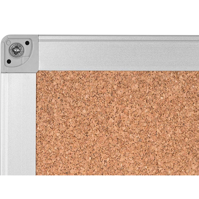 Q-connect Pizarra Corcho Marco Aluminio 200x100 cm Extra Corcho 5 mm 4