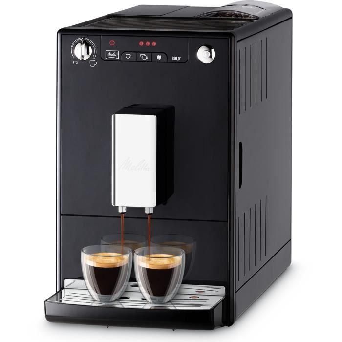 MELITTA E950-101 Cafetera espresso automática con molinillo Caffeo Solo - Negro 1