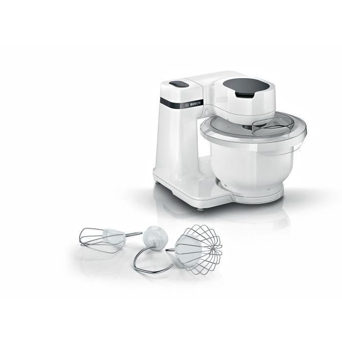 Bosch MUMS2AW00 Procesador de Alimentos Serie 2, 700 W, 4 Velocidades, 3.8 L, Blanco Bosch MUMS2AW00 Procesador de Alimentos Serie 2, 700 W, 4 Velocidades, 3.8 L, Blanco