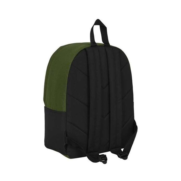 Mochila para Portátil Safta Dark Forest Negro Verde 31 x 40 x 16 cm 3
