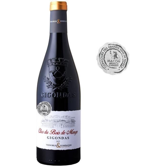 Clos du Bois de Menge 2022 Gigondas - Vino tinto del Valle del Ródano