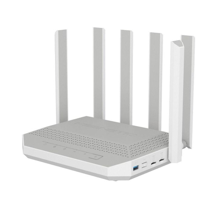 Router Keenetic KN-4110-01-EU Blanco Gris USB 2.0 Ethernet LAN Wi-Fi 6 GHz 18