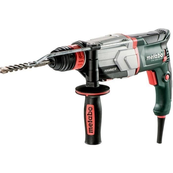 Taladro percutor combinado - METABO - KHE 2660 Quick - SDS Plus y portabrocas de cambio rápido - 3 julios