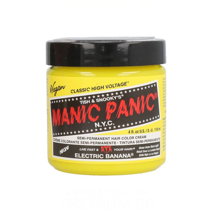 Tinte Permanente Classic Manic Panic 612600110128 Electric Banana (118 ml)