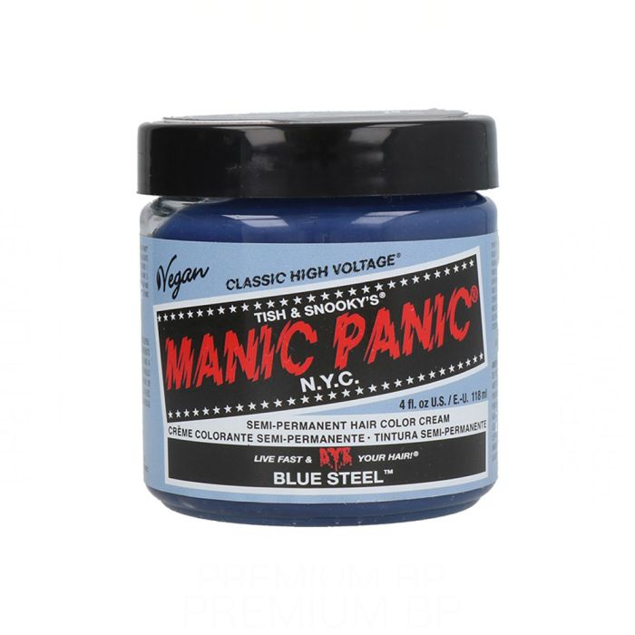 Tinte Permanente Classic Manic Panic 612600110029 Blue Steel (118 ml)
