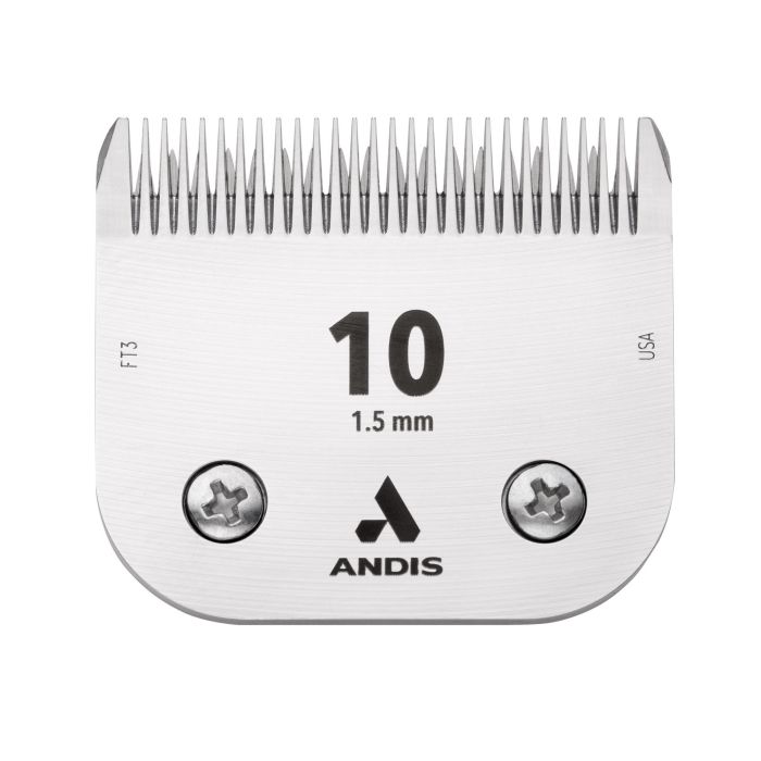 Andis S-10 Cuchilla Profesional UltraEdge de Acero Carbonizado 1.5 mm para un Filo Afilado y Duradero con Acabado Cromado Anti-Corrosión 2 Andis S-10 Cuchilla Profesional UltraEdge de Acero Carbonizado 1.5 mm para un Filo Afilado y Duradero con Acabado Cromado Anti-Corrosión 2