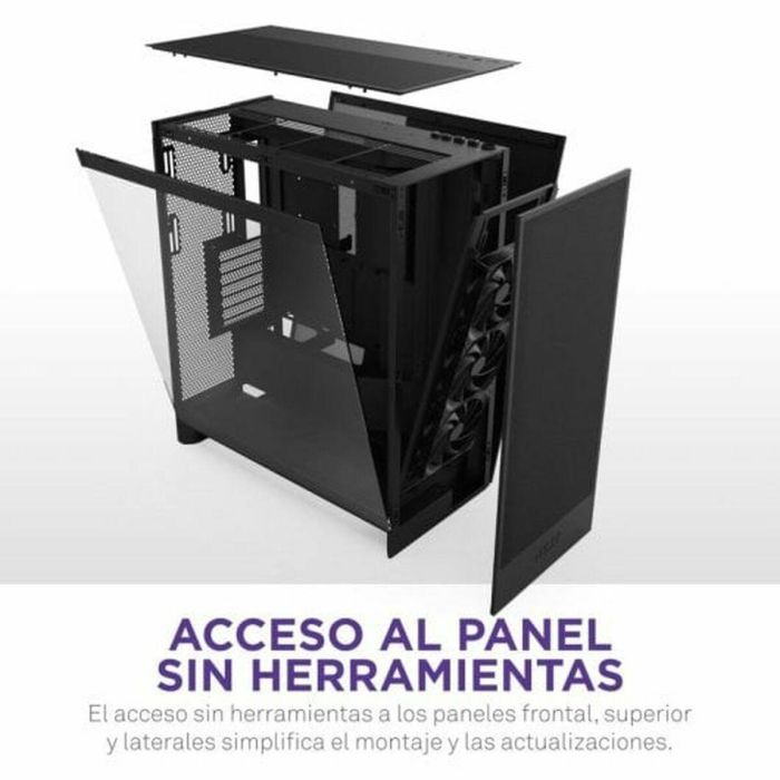 Caja Semitorre ATX NZXT H7 Flow Midi Negro 27 Caja Semitorre ATX NZXT H7 Flow Midi Negro 27
