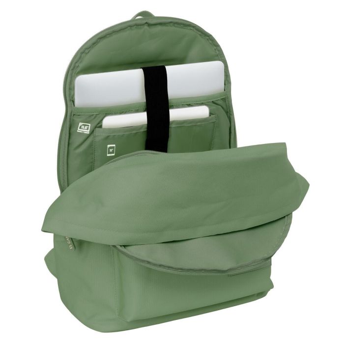 Mochila para Portátil El Ganso +usb el ganso basics Verde 31 x 44 x 18 cm 4 Mochila para Portátil El Ganso +usb el ganso basics Verde 31 x 44 x 18 cm 4