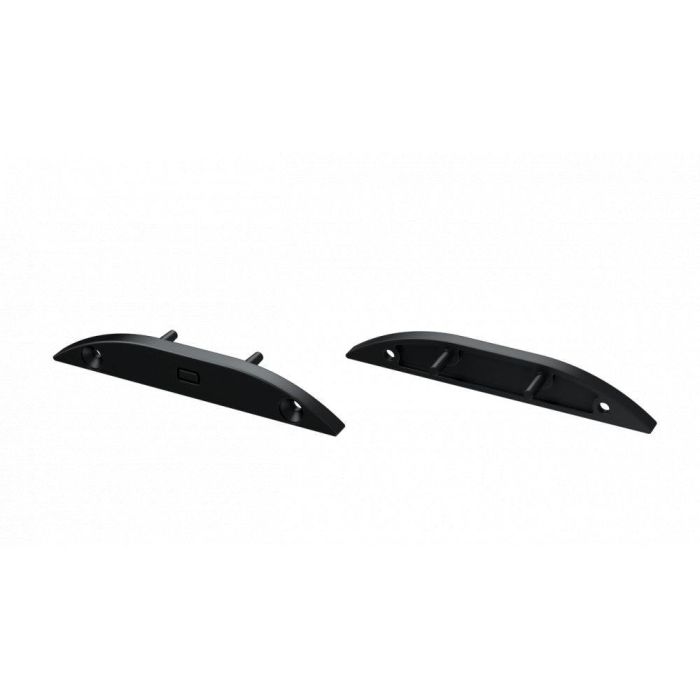 Tapón Final Perfíl Tipo RETO Aluminio-Soporte-15º-Izquierda - Con Agujero 1