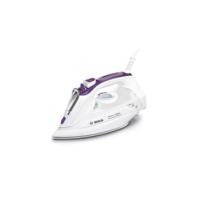 PLANCHA DE VAPOR BOSCH DA70 SENSOR SECURE - 3100W - SUPERVAPOR 200G/MIN - SUELA CERAMIUM GLISSEE - SISTEMA ANTICAL - DEPOSITO 380ML 1 PLANCHA DE VAPOR BOSCH DA70 SENSOR SECURE - 3100W - SUPERVAPOR 200G/MIN - SUELA CERAMIUM GLISSEE - SISTEMA ANTICAL - DEPOSITO 380ML 1
