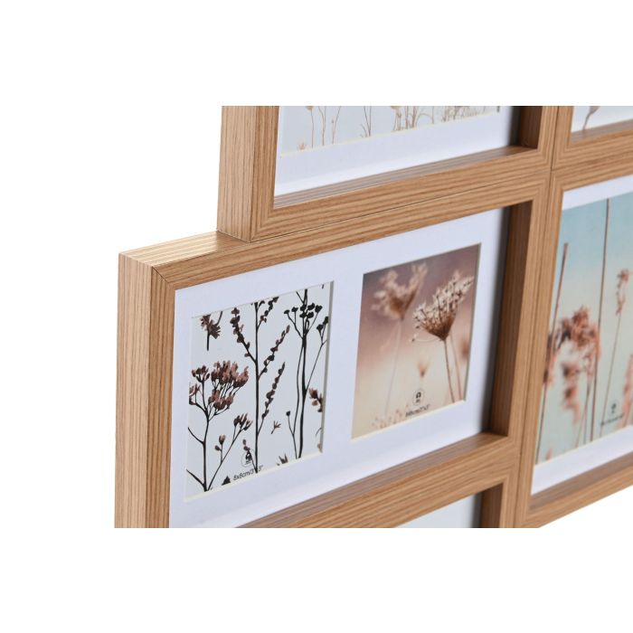 Marco Multifoto Shabby DKD Home Decor Natural 2 x 39 x 40.5 cm 1