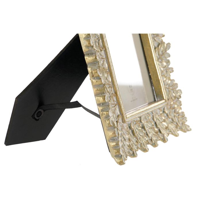 Marco Foto Balines DKD Home Decor Dorado Blanco 2 x 21 x 17 cm (2 Unidades) 2
